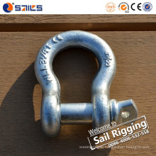 Lifting Carbon Steel Galvanized Drop Forged Shackle